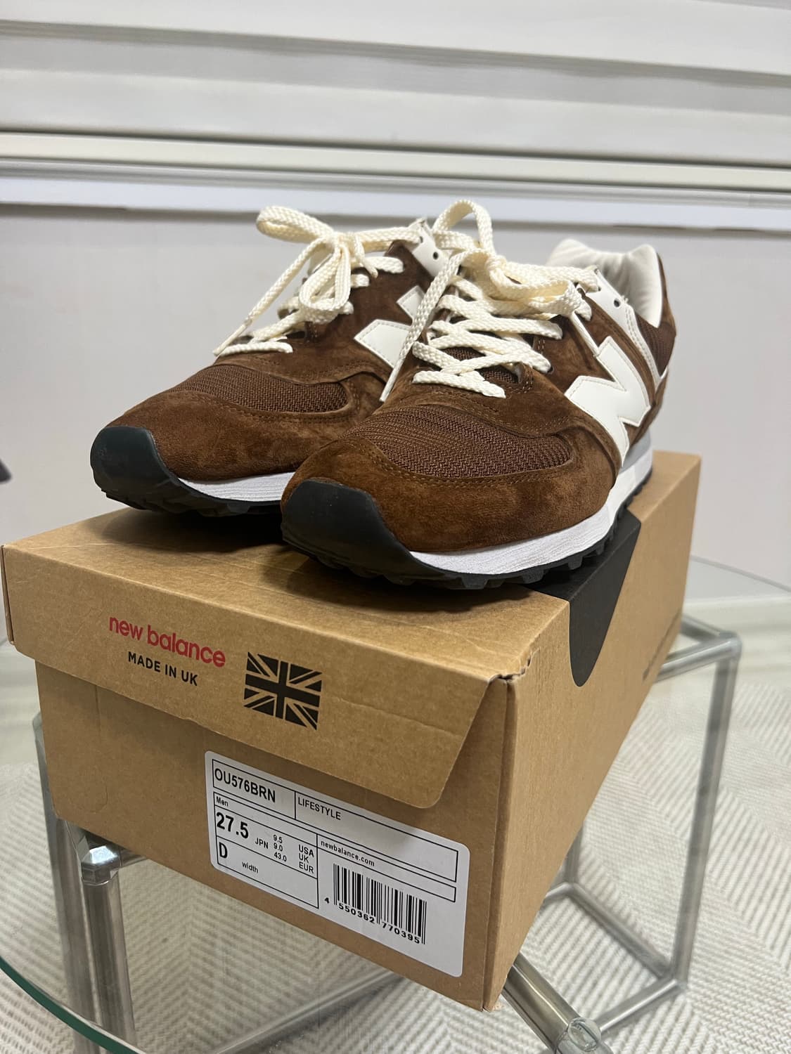 뉴발란스 576 UK 몽스 로브 코코넛 밀크 275 상품이미지2
