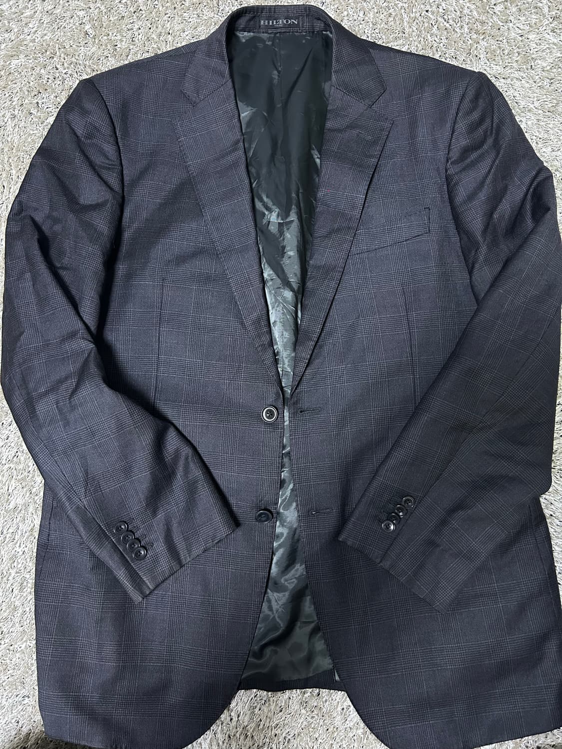 이태리제원단 힐튼 캐시혼방 블레이저 사이즈 105~110 상품이미지1