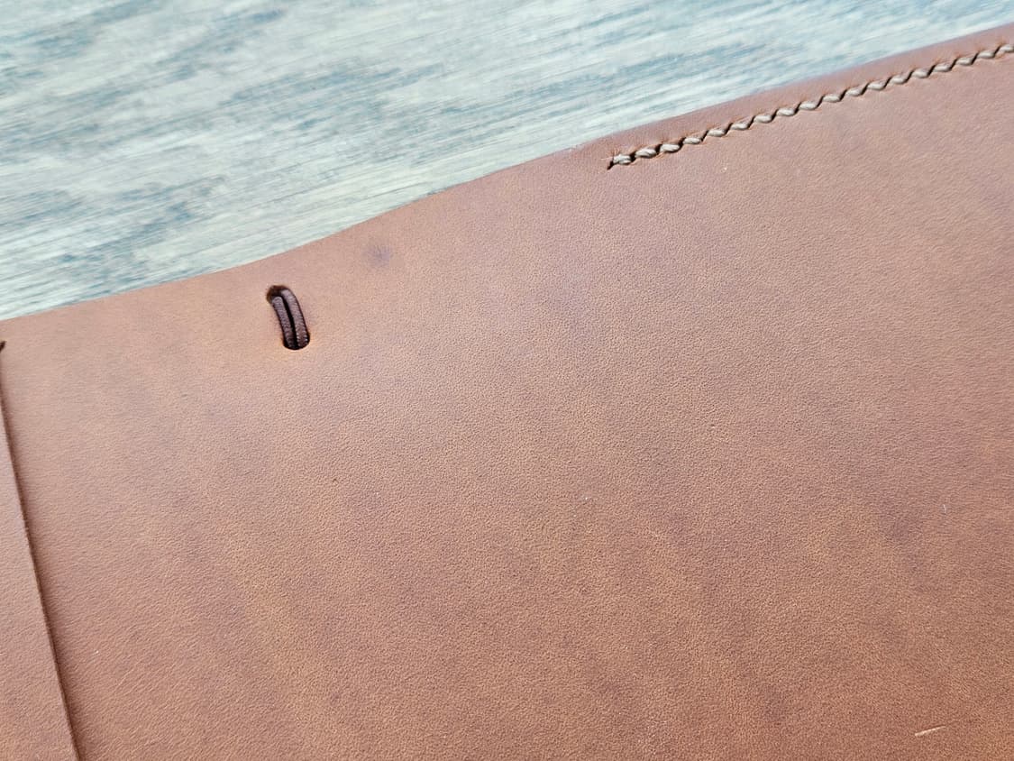 트래블러스 노트 스타일 트라이폴드 가죽 커버 A6 상품이미지6