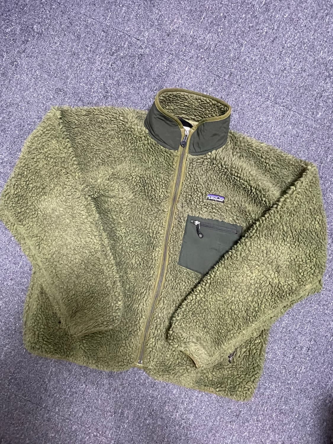 [L] 파타고니아 빈티지 딥파일 모스그린 상품이미지2