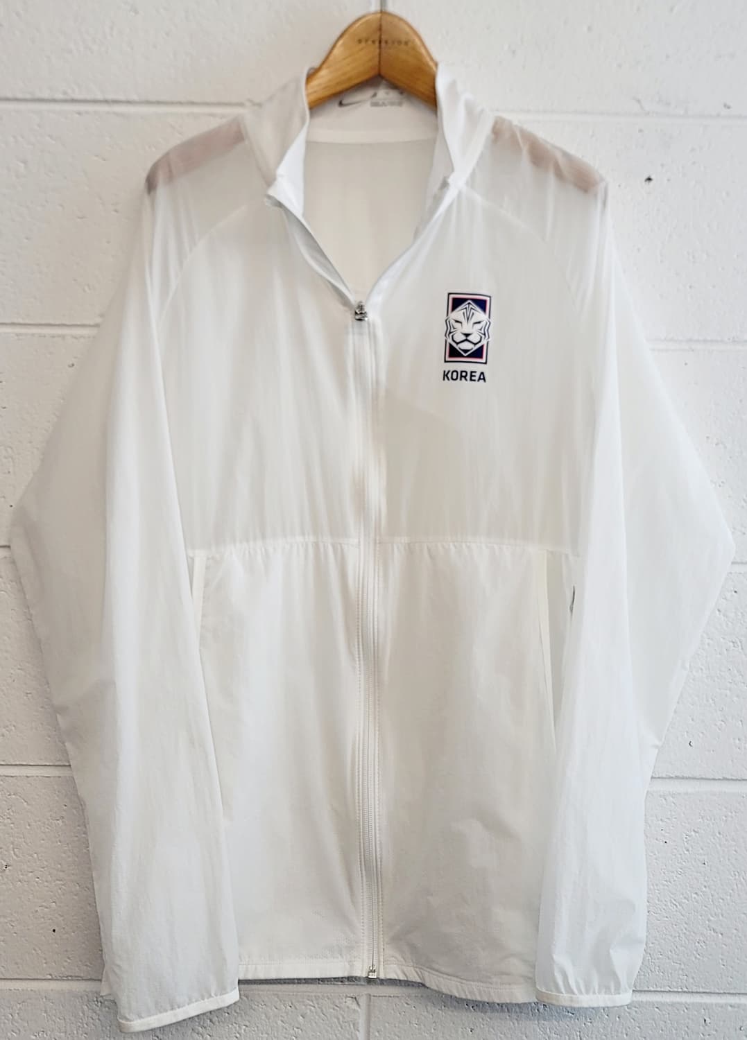 나이키 대한민국 축구국가대표팀 초경량(홀겹) 윈드브레이커(바람막이) 판매 상품이미지2