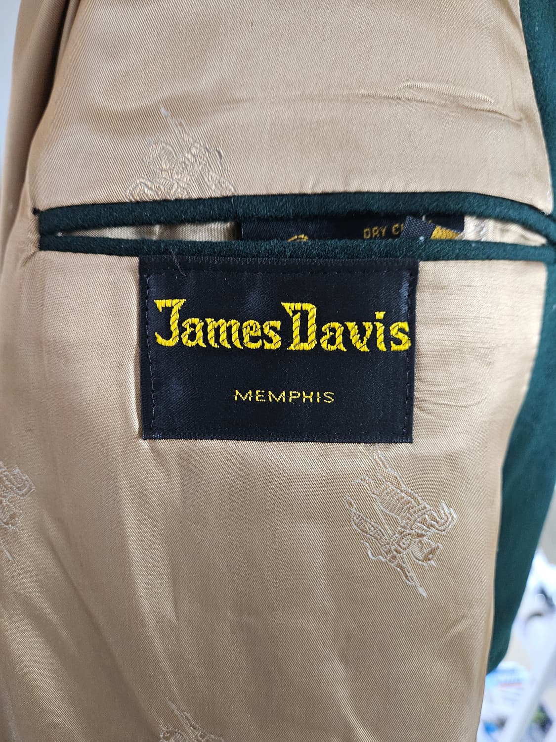 버버리 클래식 딥 그린 금장 블레이저 상품이미지5