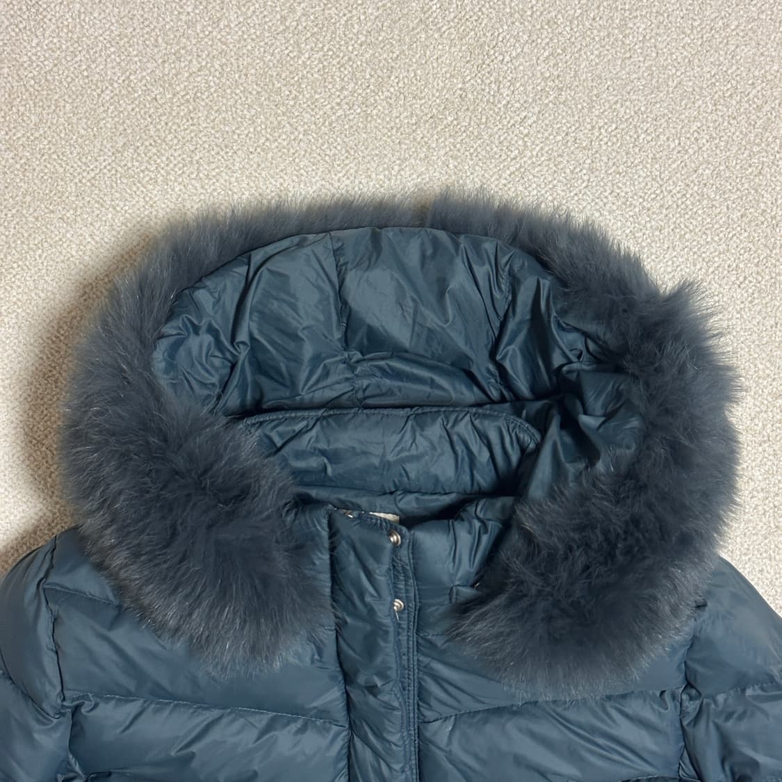 모스코나 2단퍼 덕다운 집업 점퍼 상품이미지5