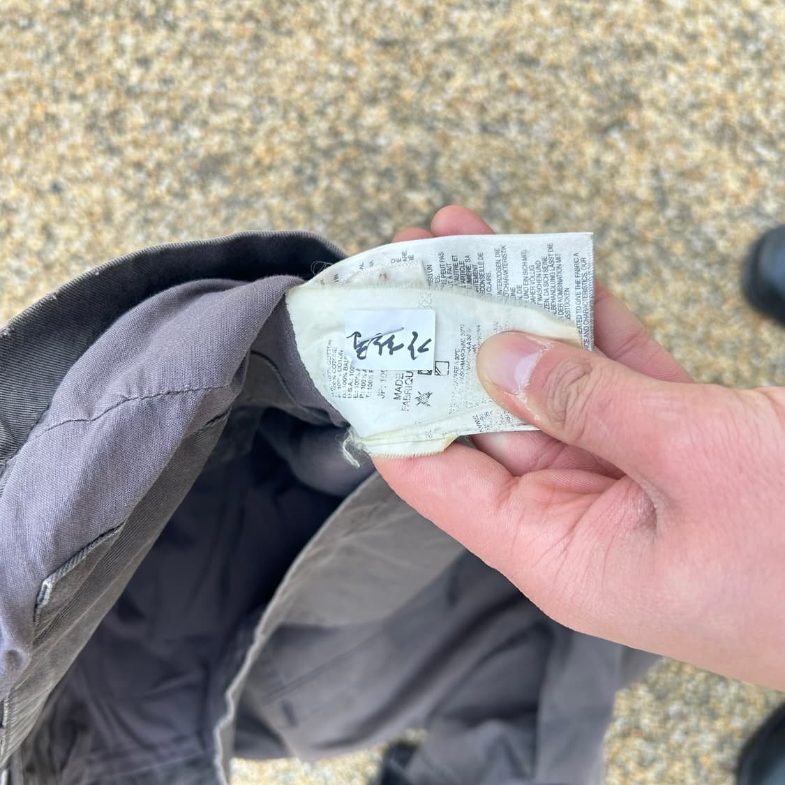 디젤(DISEL) 빈티지 흑청 멀티포켓 자켓 상품이미지6