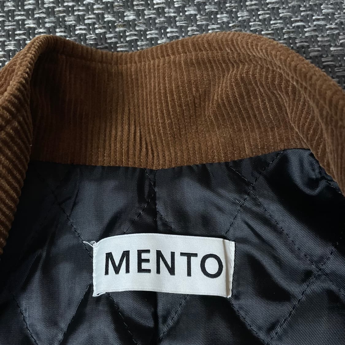 멘토 브라운 코듀로이 숏자켓 F 상품이미지4