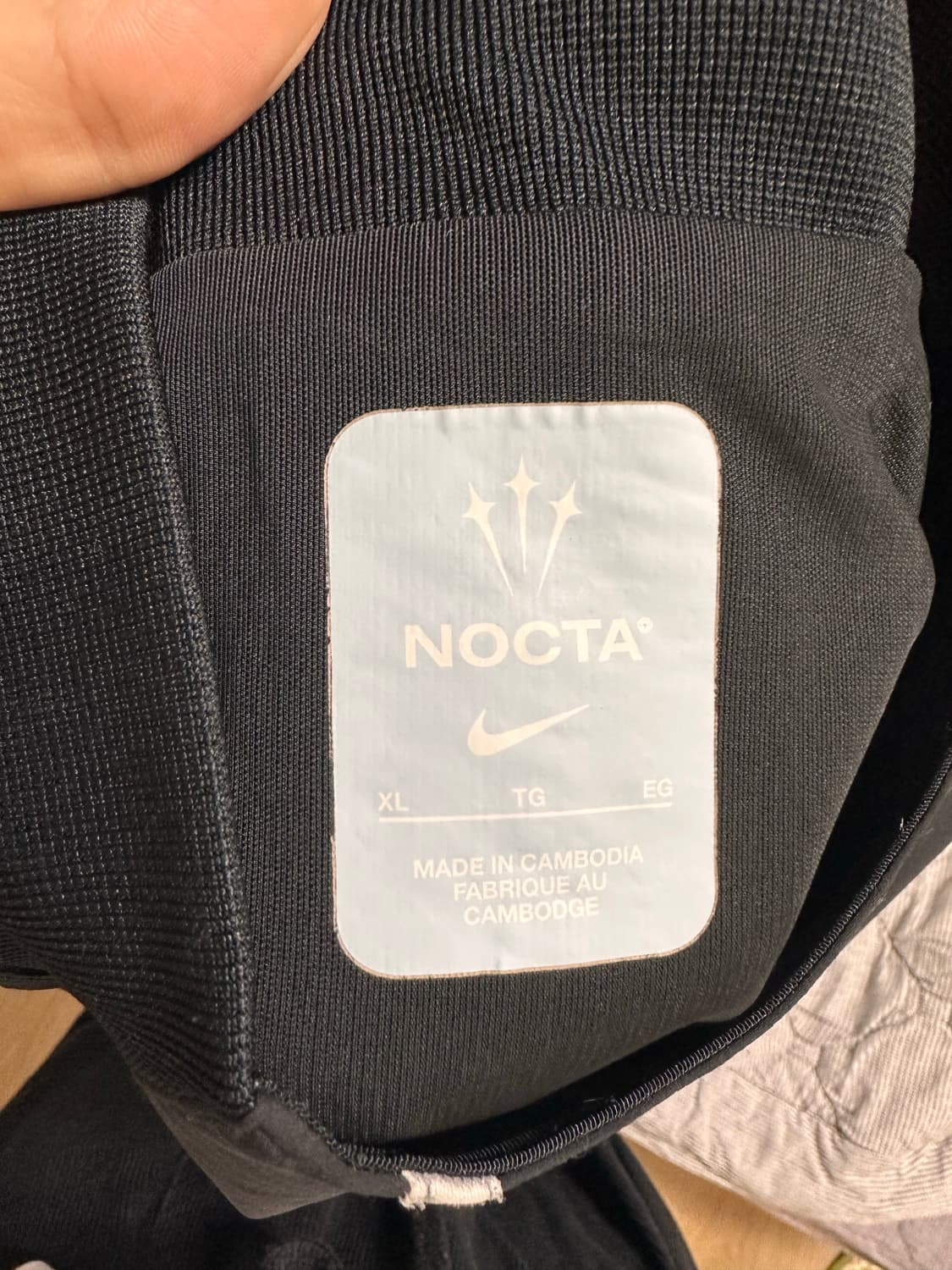 [XL] 나이키 x 드레이크 녹타 NRG LR 롱슬리브 크루넥 블랙 (D 상품이미지3