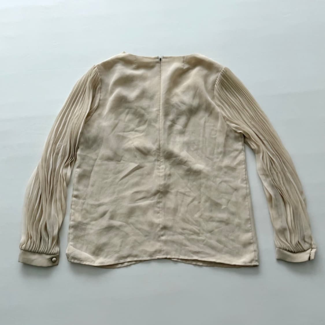 vintage 시스루 블라우스 상품이미지2