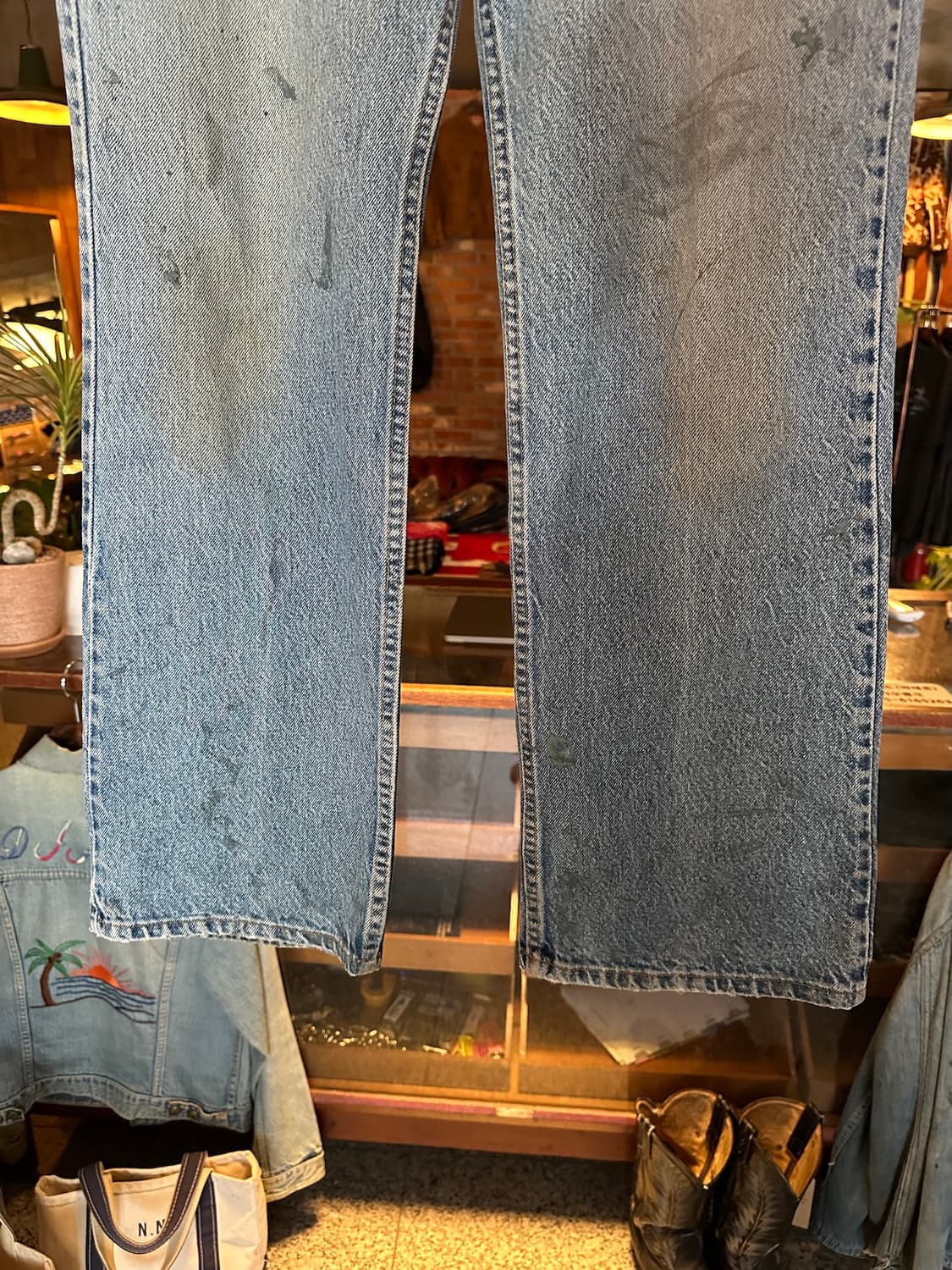 90s USA Levis 517 Boot Cut Denim Pants 상품이미지3