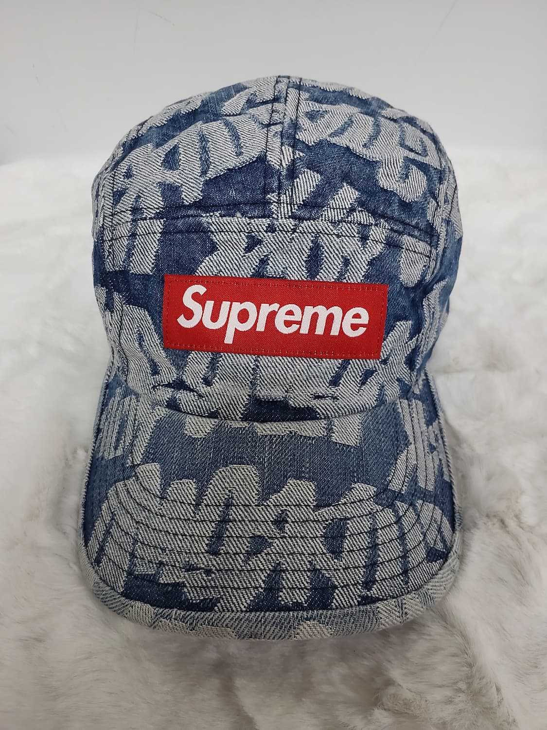 슈프림 자카드 캠프 캡 상품이미지1