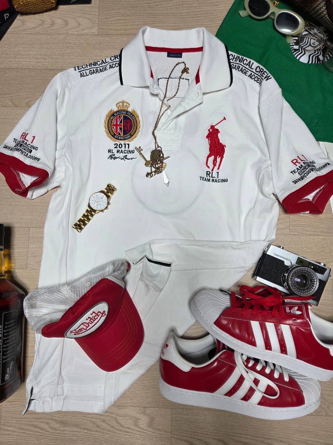 POLO RALPH LAUREN RACING TEAM 카라티 반팔 티셔츠 상품이미지6
