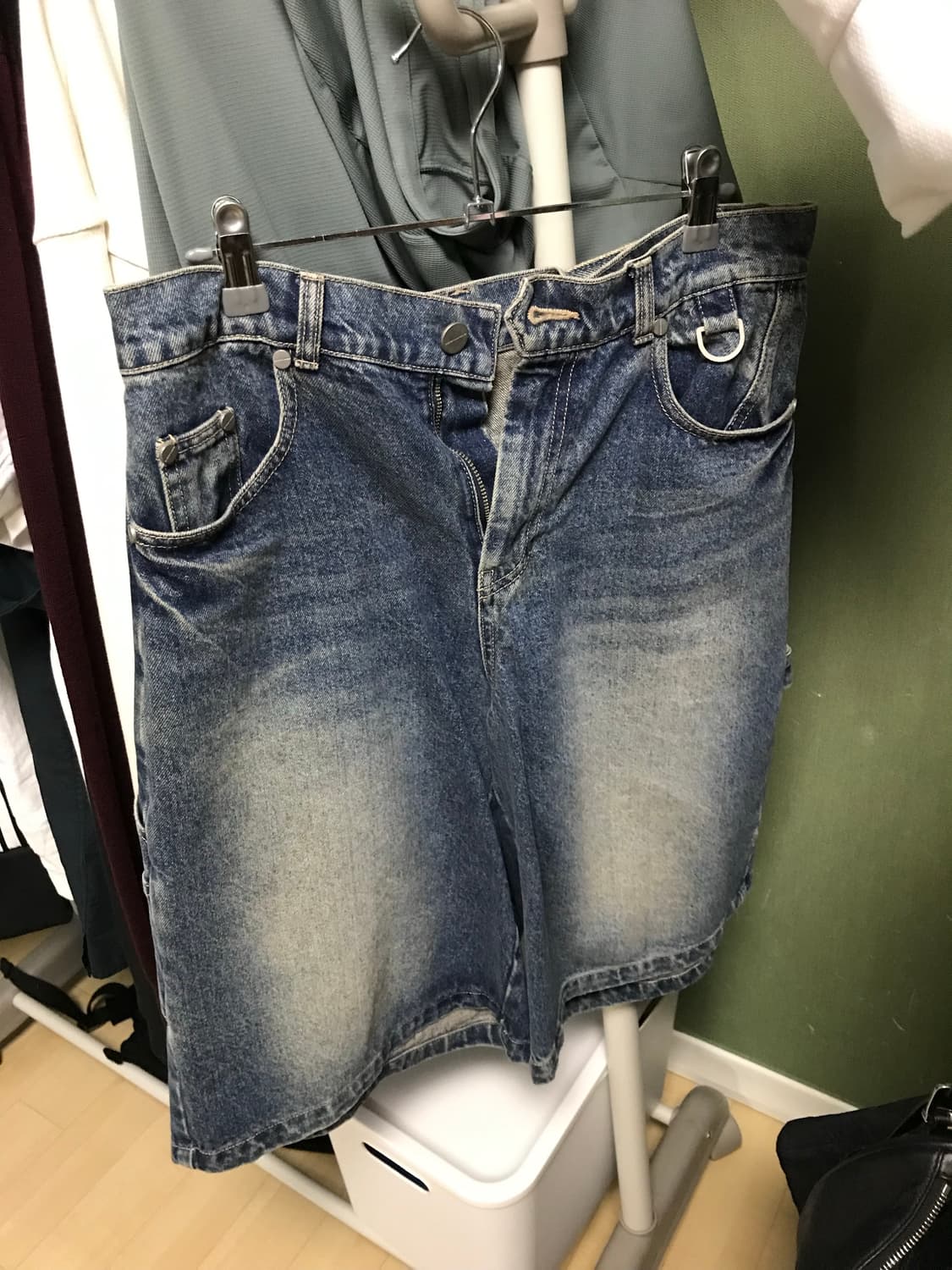 더바이닐하우스 버뮤다 데님 팬츠 상품이미지1