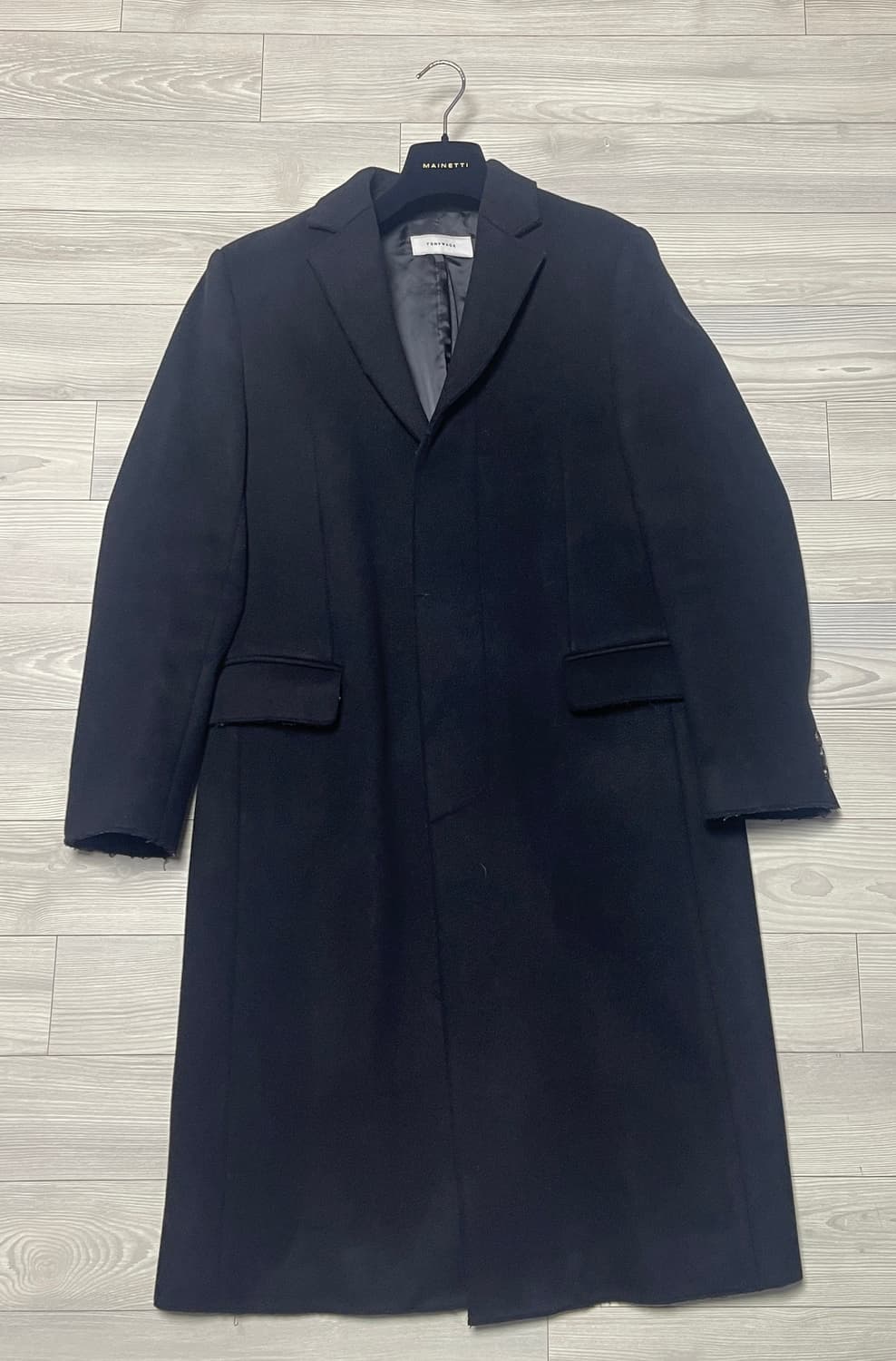 Tonywack crudo cashmere cutting coat 상품이미지1