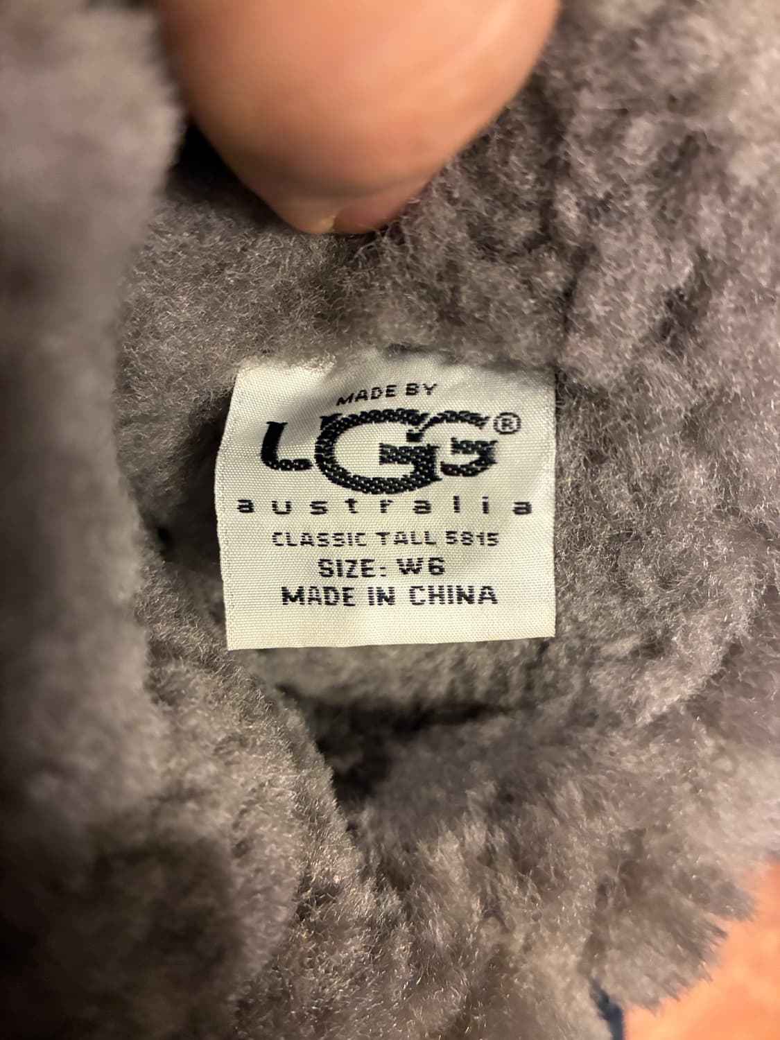 W6/240) 호주 어그 클래식 톨 그레이 상품이미지9