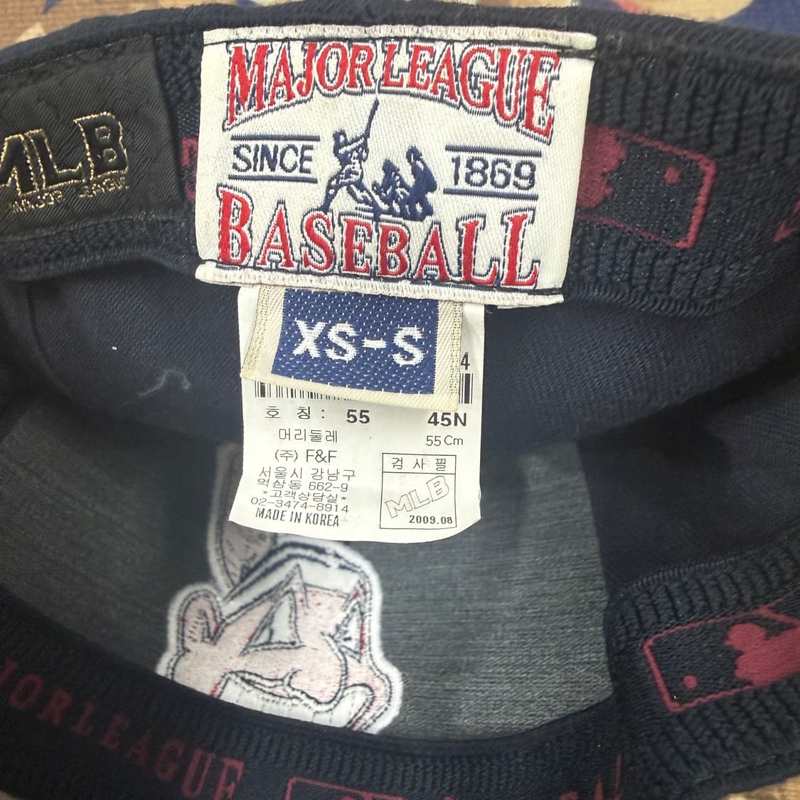 (XS-S)MLB클리브랜드 인디언스 볼캡 상품이미지6