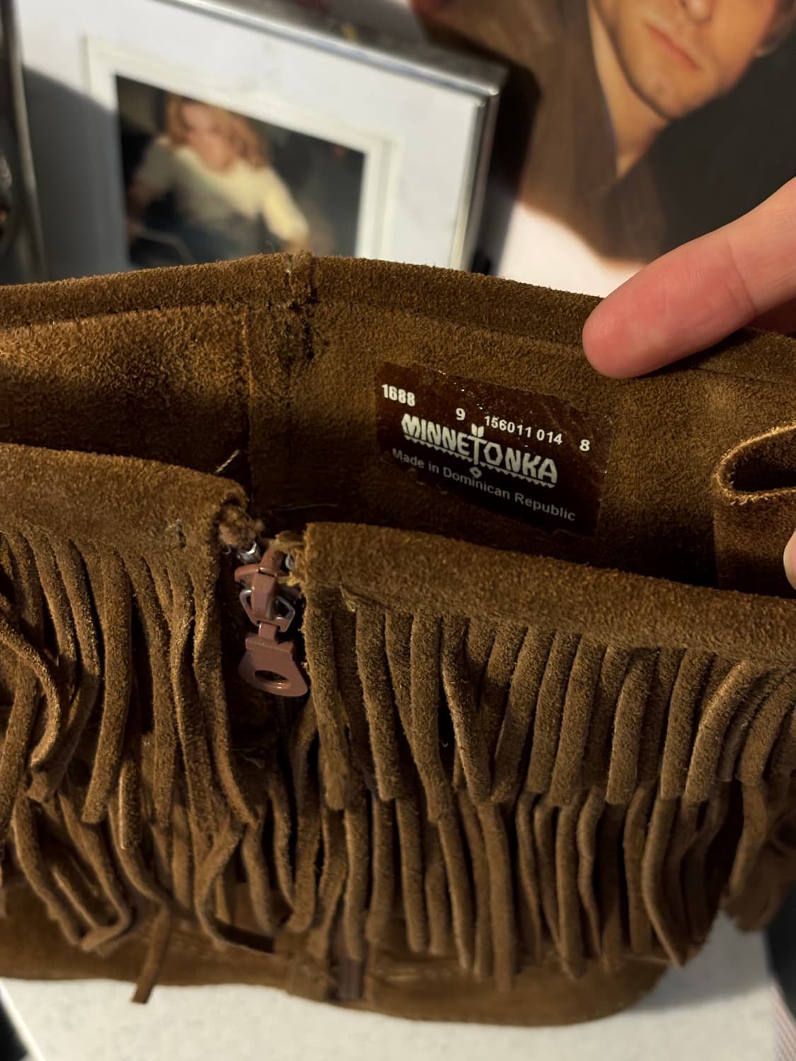 미네통카 프린지 스웨이드 부츠 상품이미지5