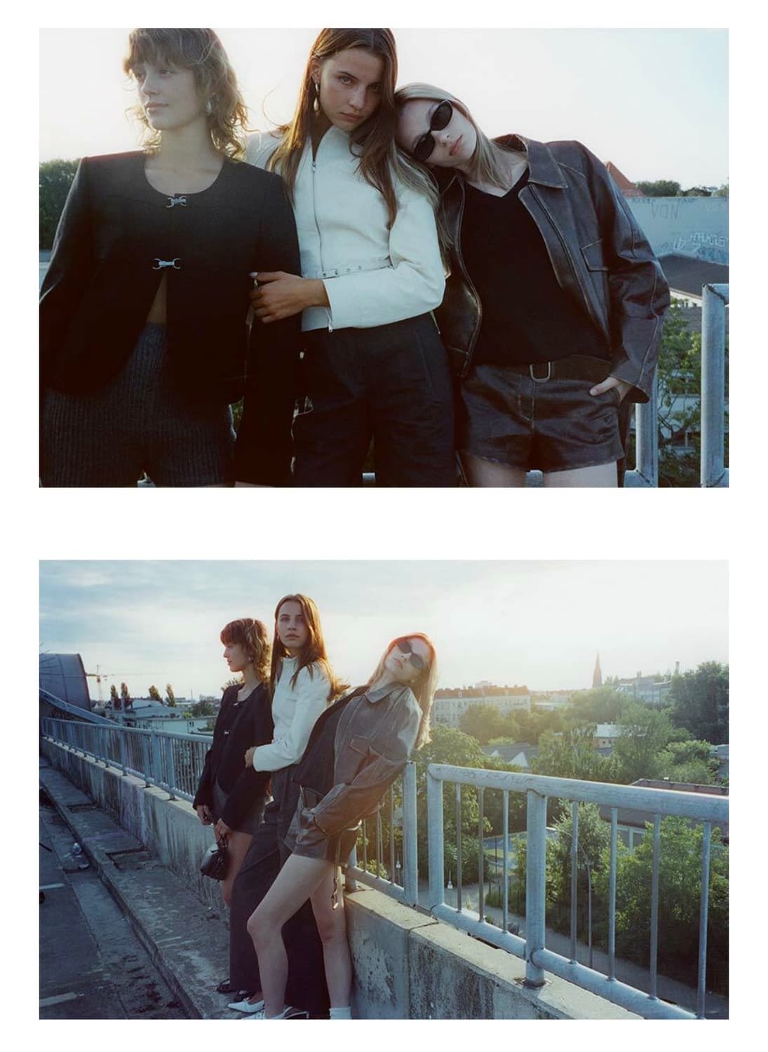 레이브) 빈티지 워싱 레더 자켓 브라운 상품이미지6