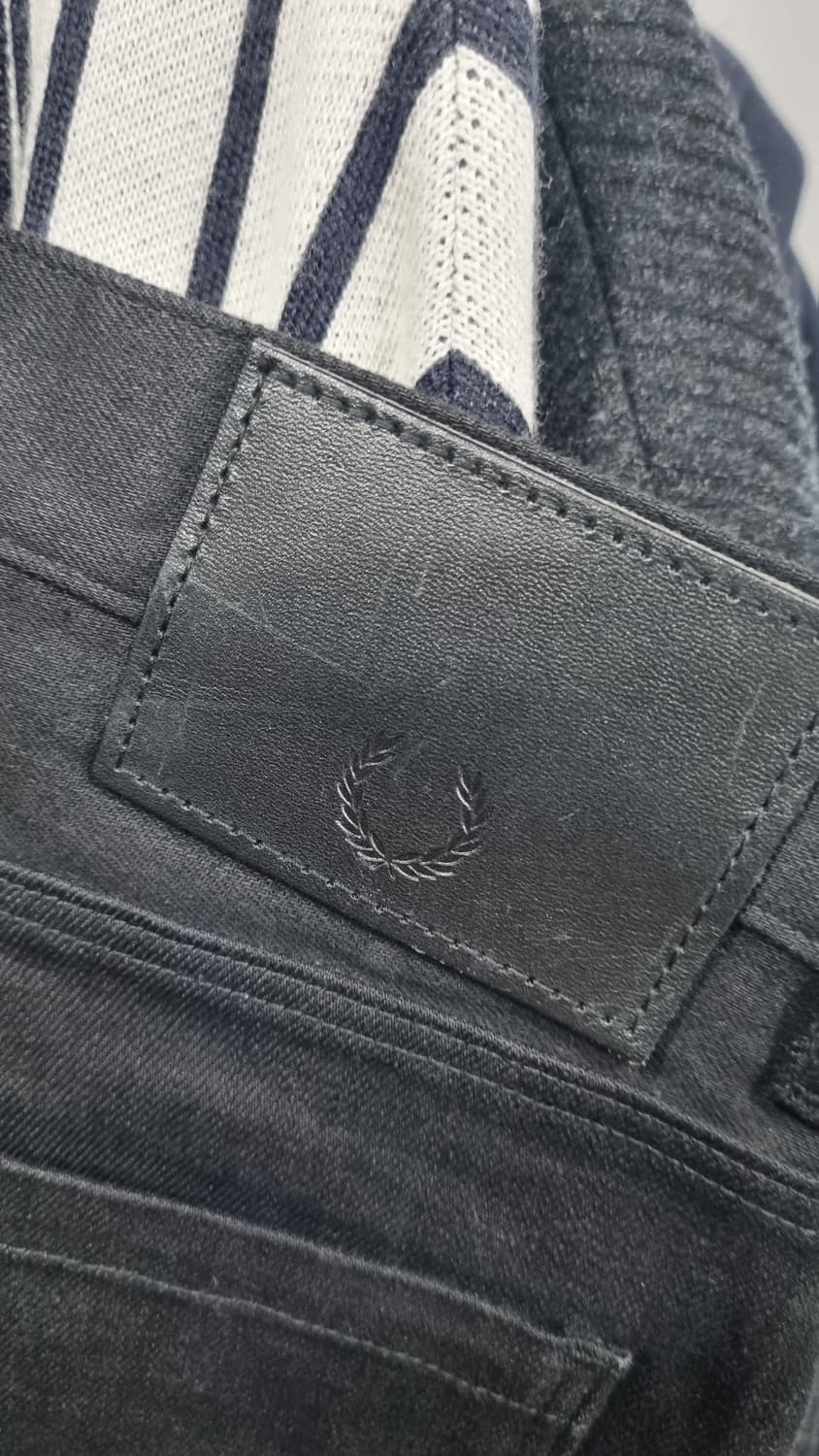 Fred perry(프레드페리) japan 검정바지 슬림핏 31~32 상품이미지4