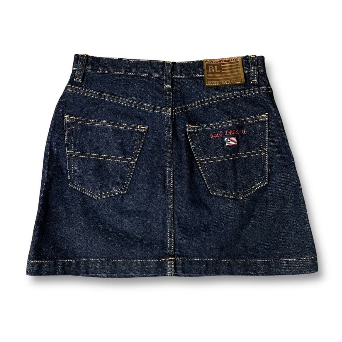 (30) 폴로랄프로렌 진청 스티치 미니 스커트 상품이미지2