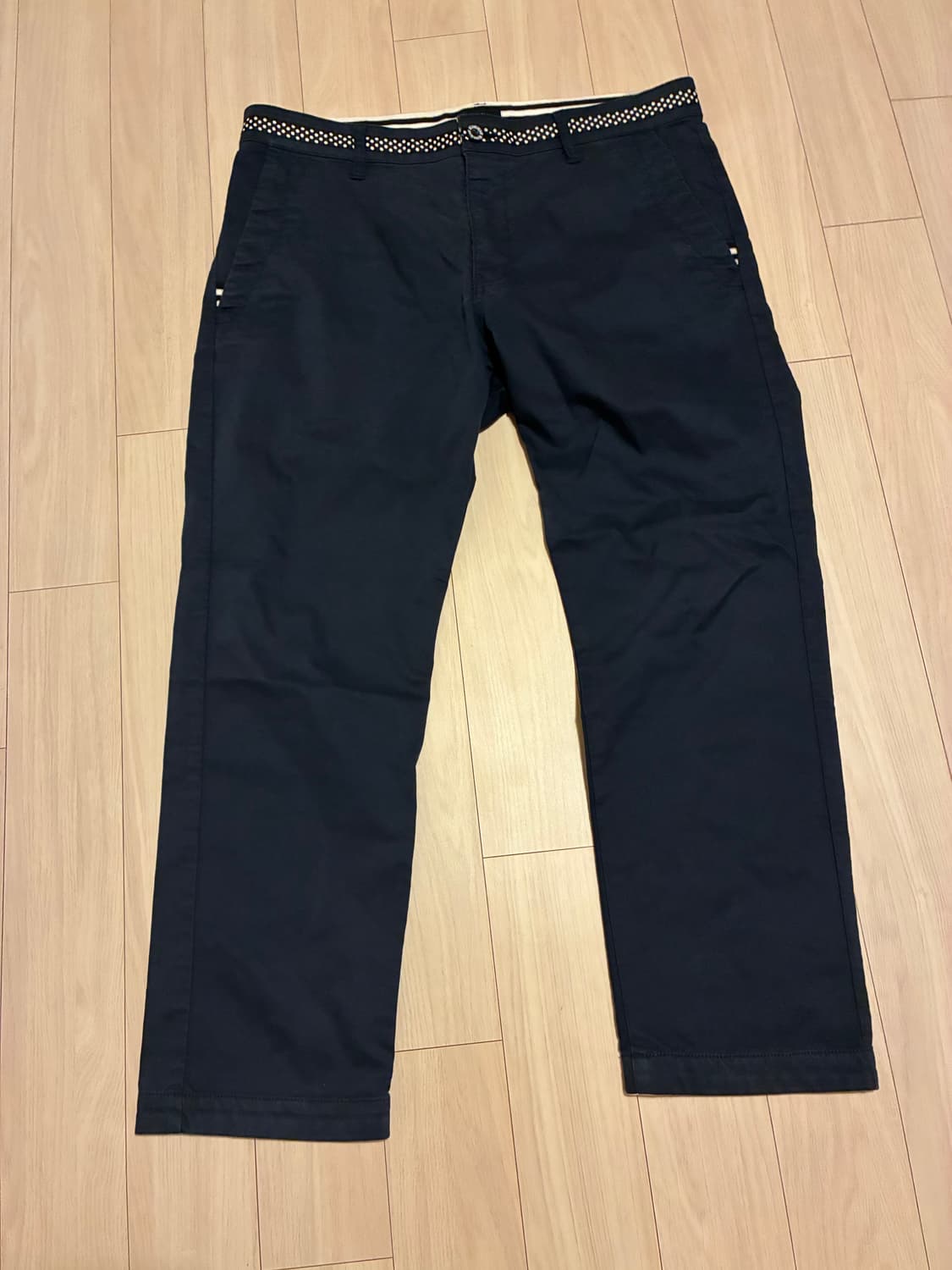 [정품] 빔즈 하트(BEAMS HEART) 다크 네이비 팬츠 라지 상품이미지1