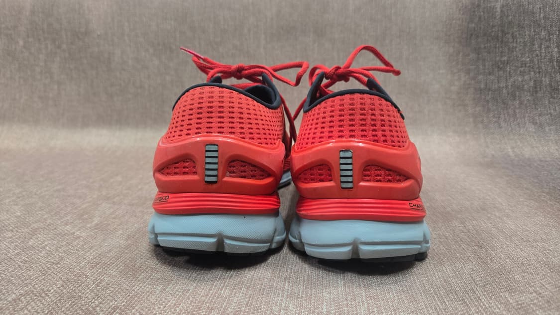 언더아머 285mm-  차지드 스피드폼 인테이크2 비비드레드 런닝화  상품이미지5