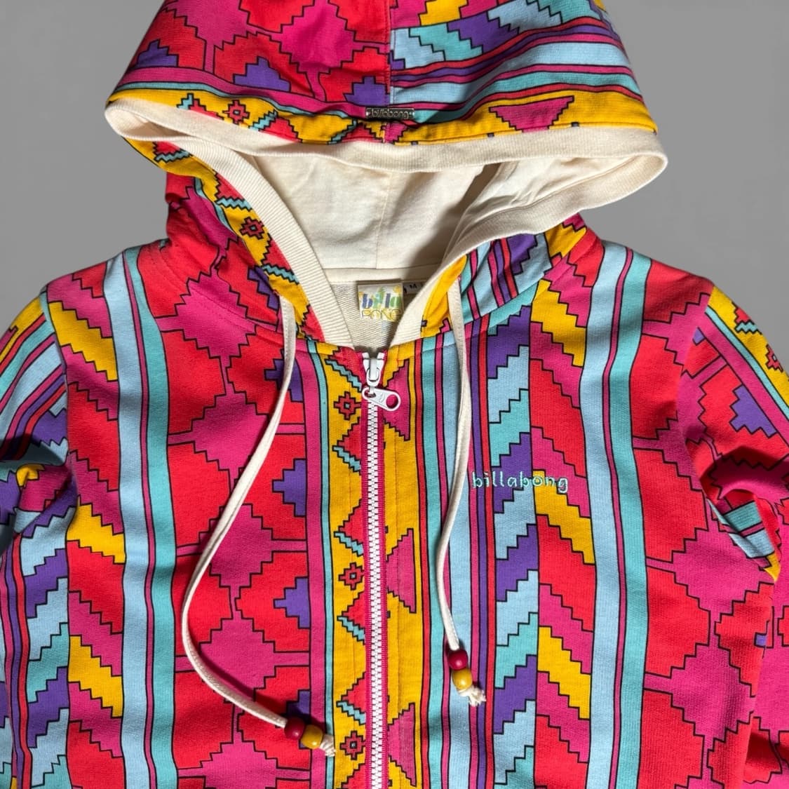 Billabong Geometric Hooded Zip-Up 상품이미지2