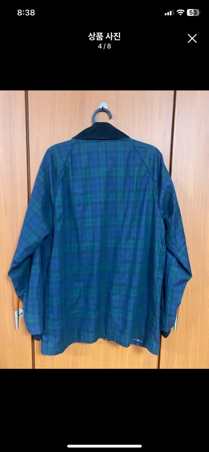 [Frizm] 프리즘웍스 로얄 헌팅 자켓 블랙와치 M사이즈 상품이미지4