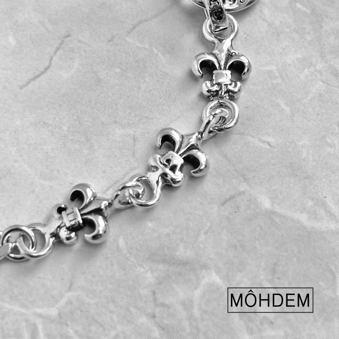 (Unise) 크로스6 실버 체인팔찌 상품이미지4