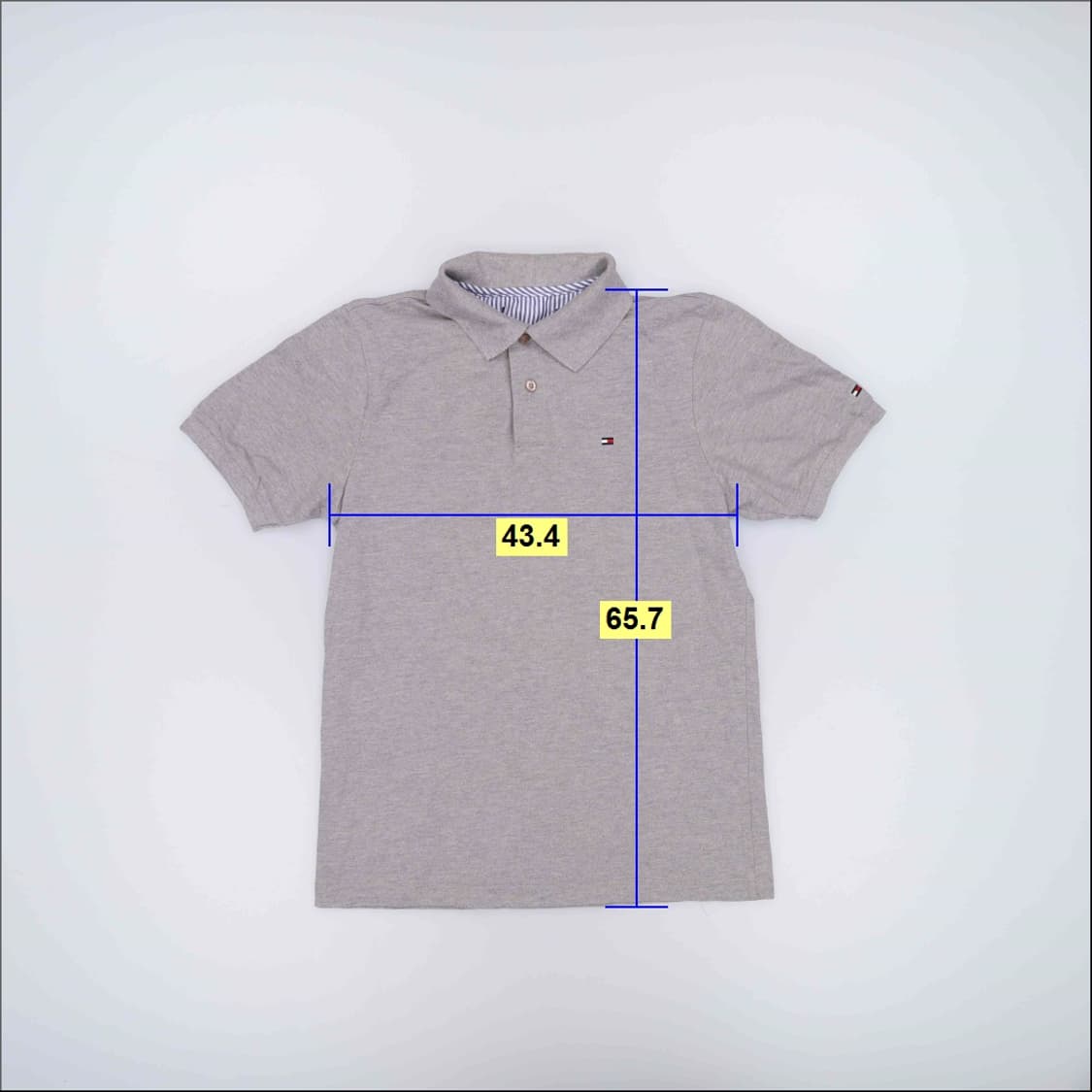 실측확인 타미힐피거 PK셔츠 0616H 상품이미지7