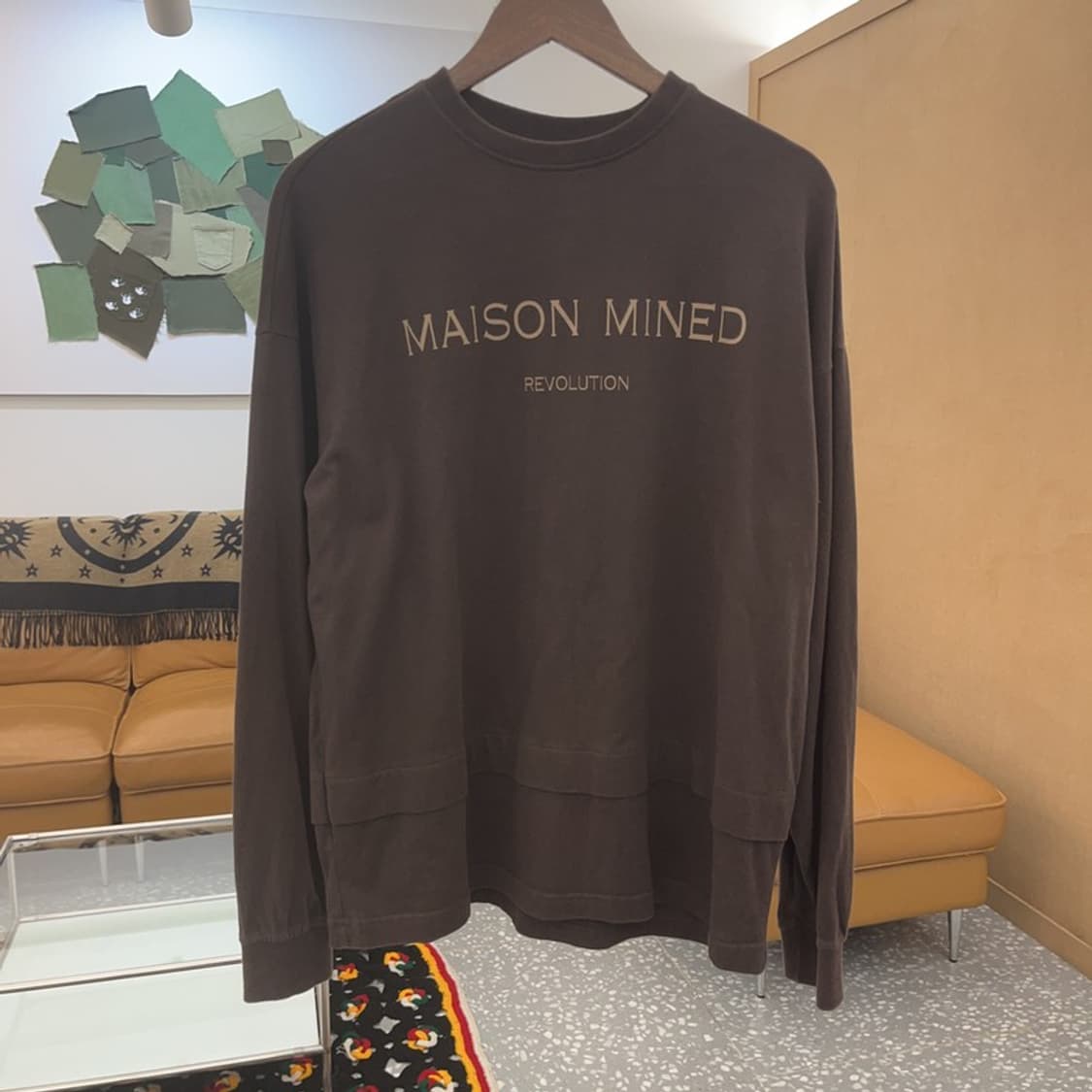 메종미네드 빈티지 레이어드 롱슬리브 S C07125 상품이미지3