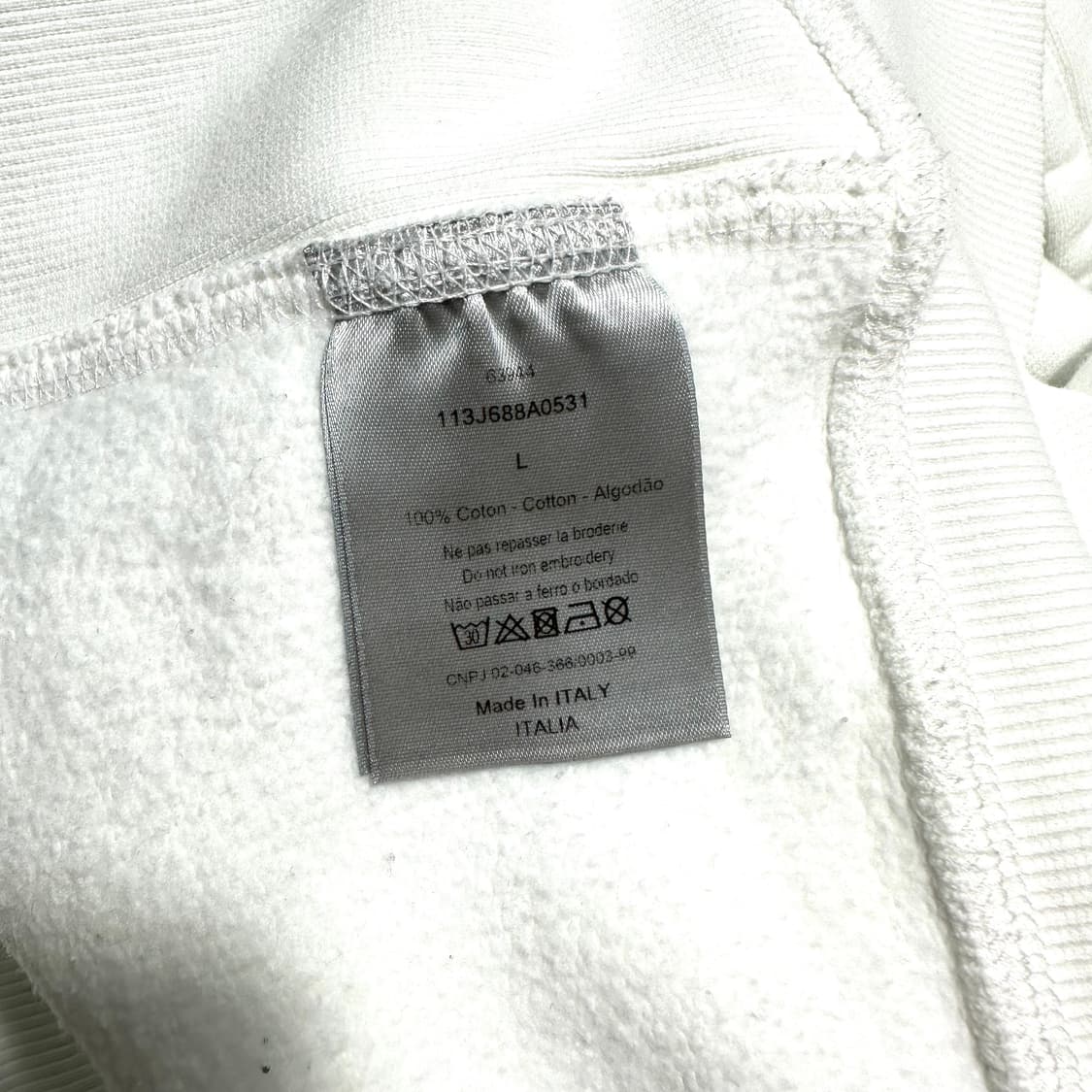 디올 플라워 자수 후드티 상품이미지6