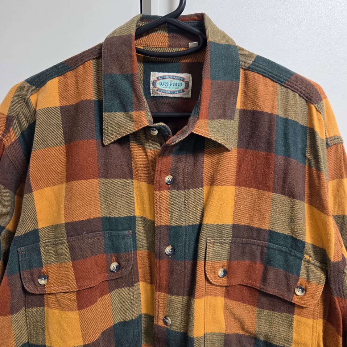Witford 아메리칸 플란넬 체크 셔츠 L(100) 상품이미지2