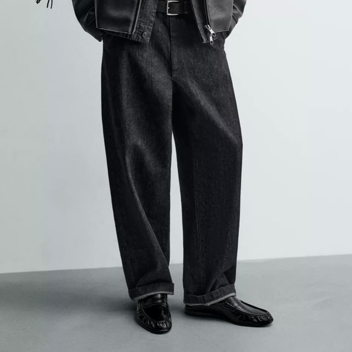 새상품) ZARA 셔링로퍼 2685/720/800 상품이미지5