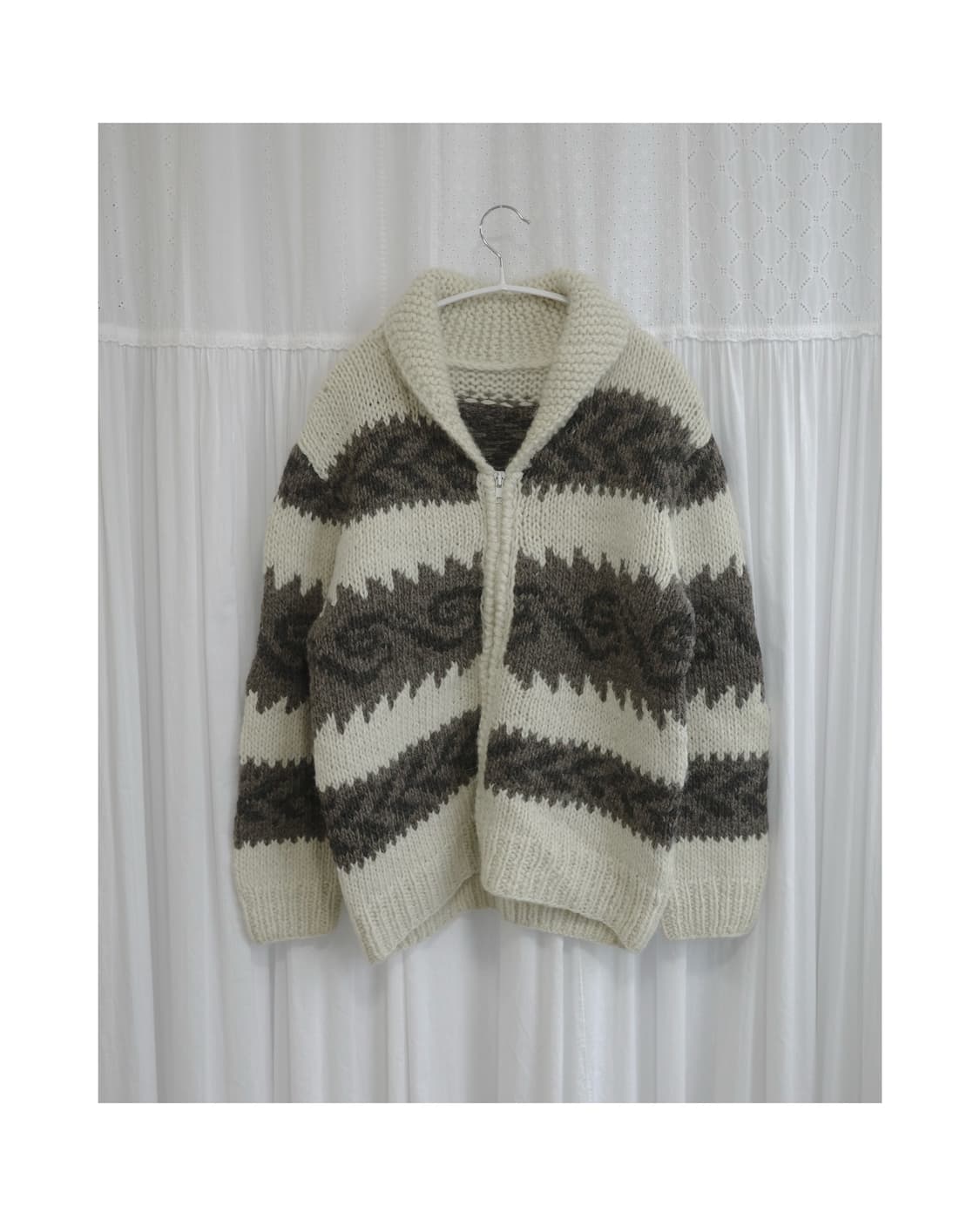 Nordic Cowichan Zip-Up 상품이미지1