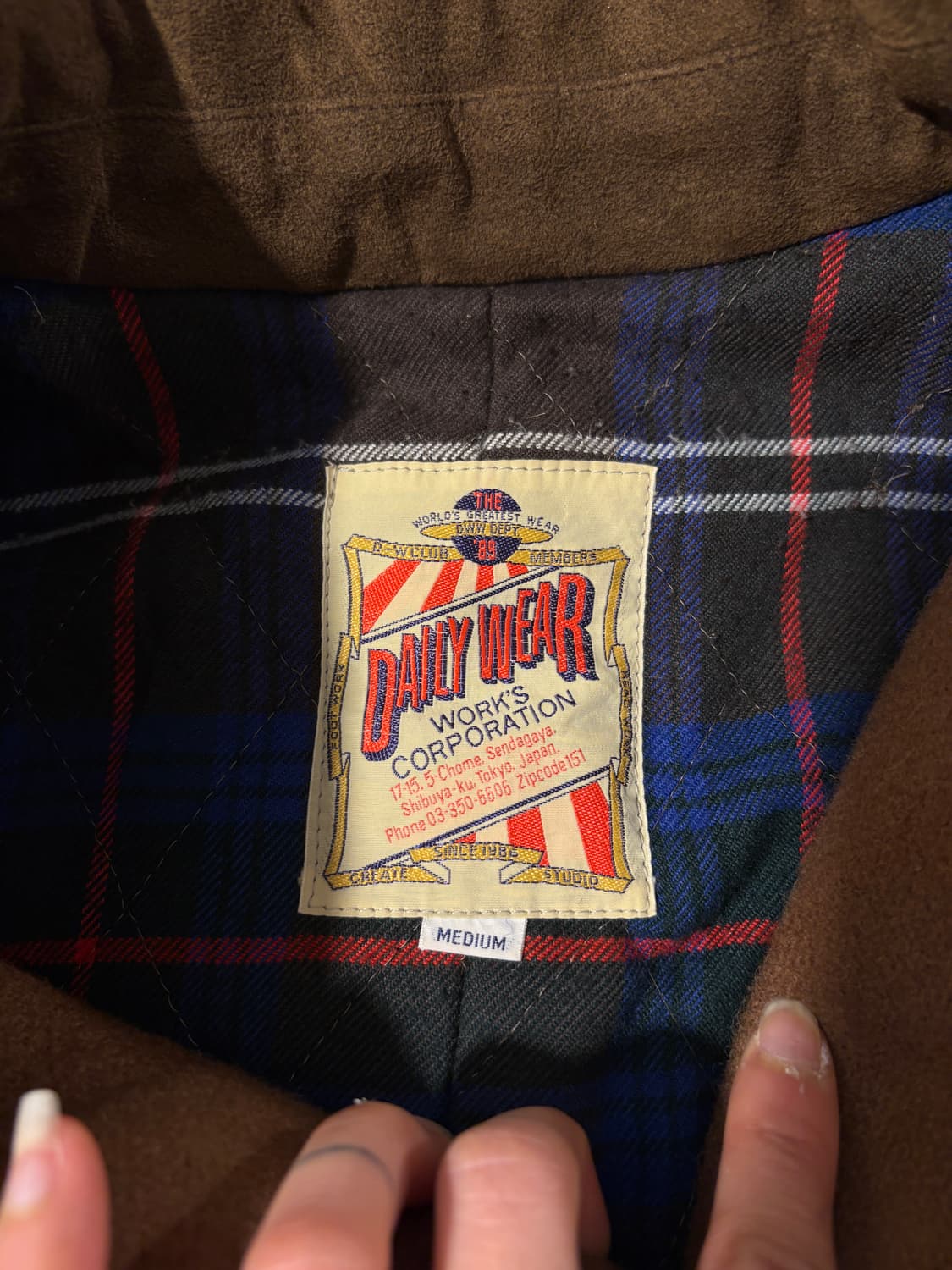 일제 빈티지 더플코트 상품이미지4