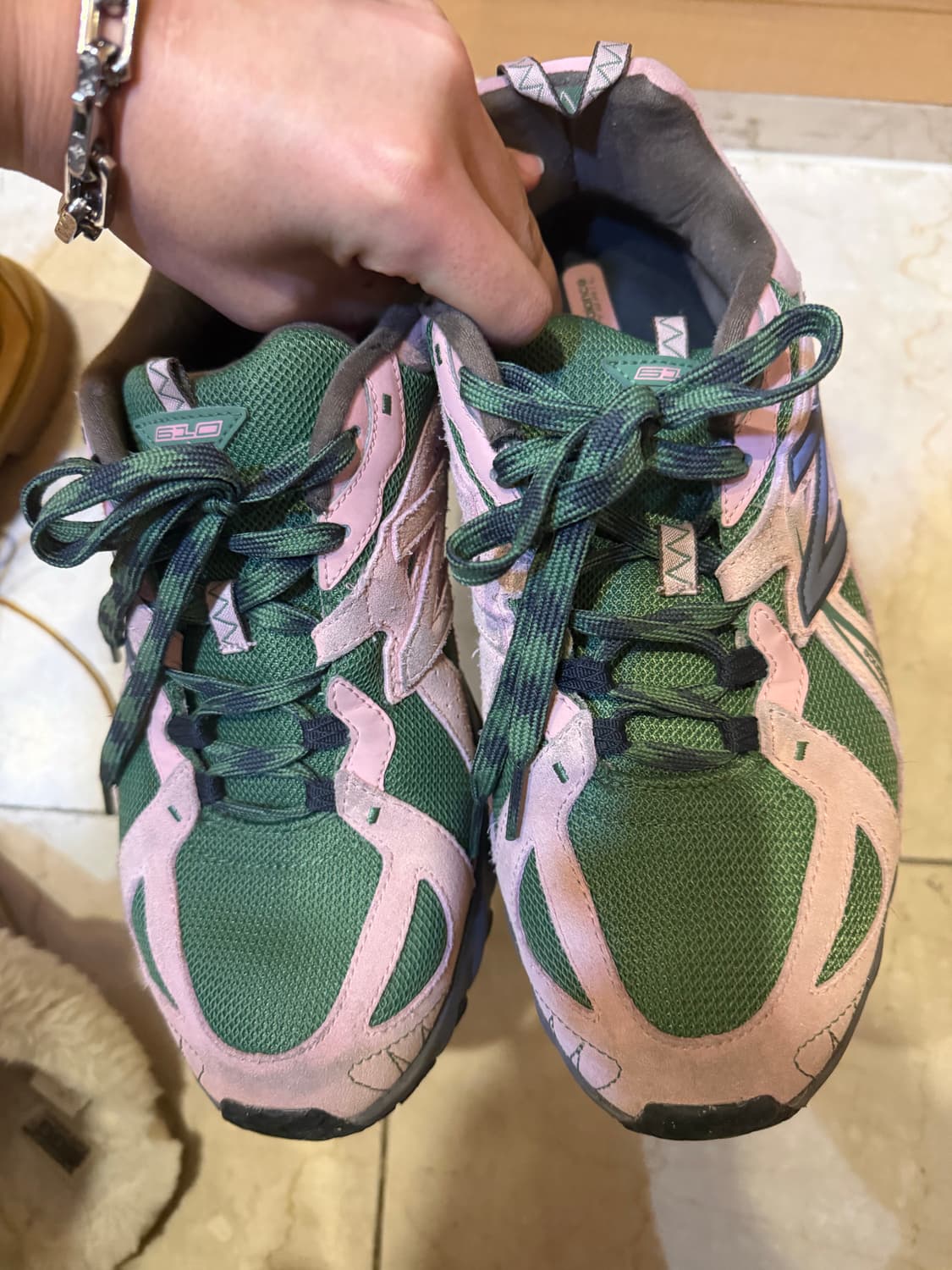 뉴발란스 ml610t 핑크 문 285 상품이미지3