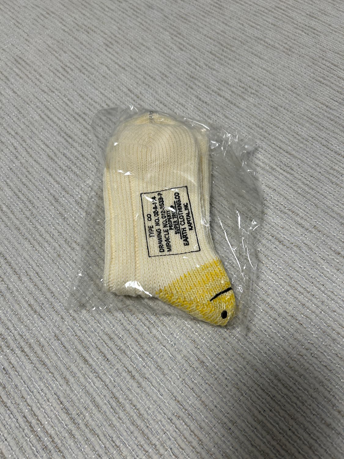 캐피탈 56 피스 MA-1 레인보우 해피 힐 삭스 화이트 상품이미지2