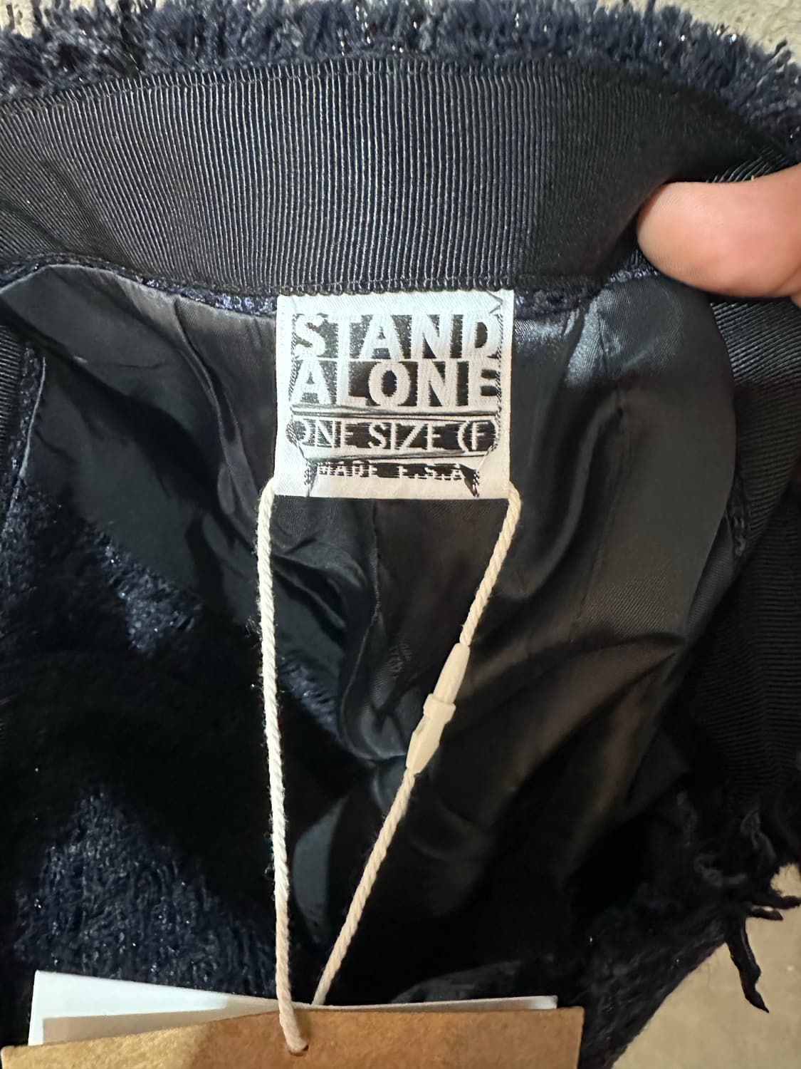 스탠드얼론 트위드 랩 스커트 상품이미지6