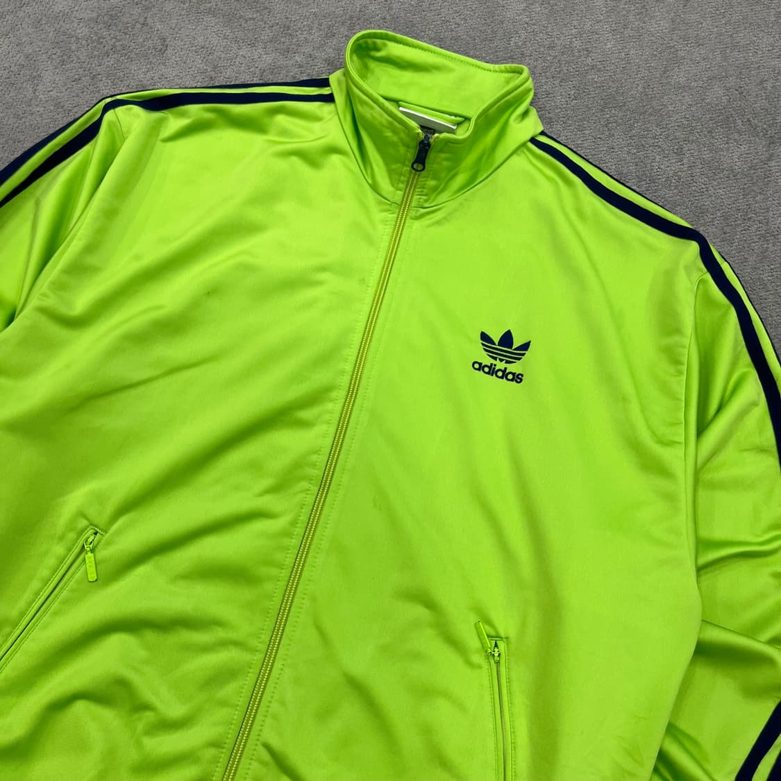 아디다스 80s 네온 파이어버드 형광 져지 희귀트랙탑 상품이미지2