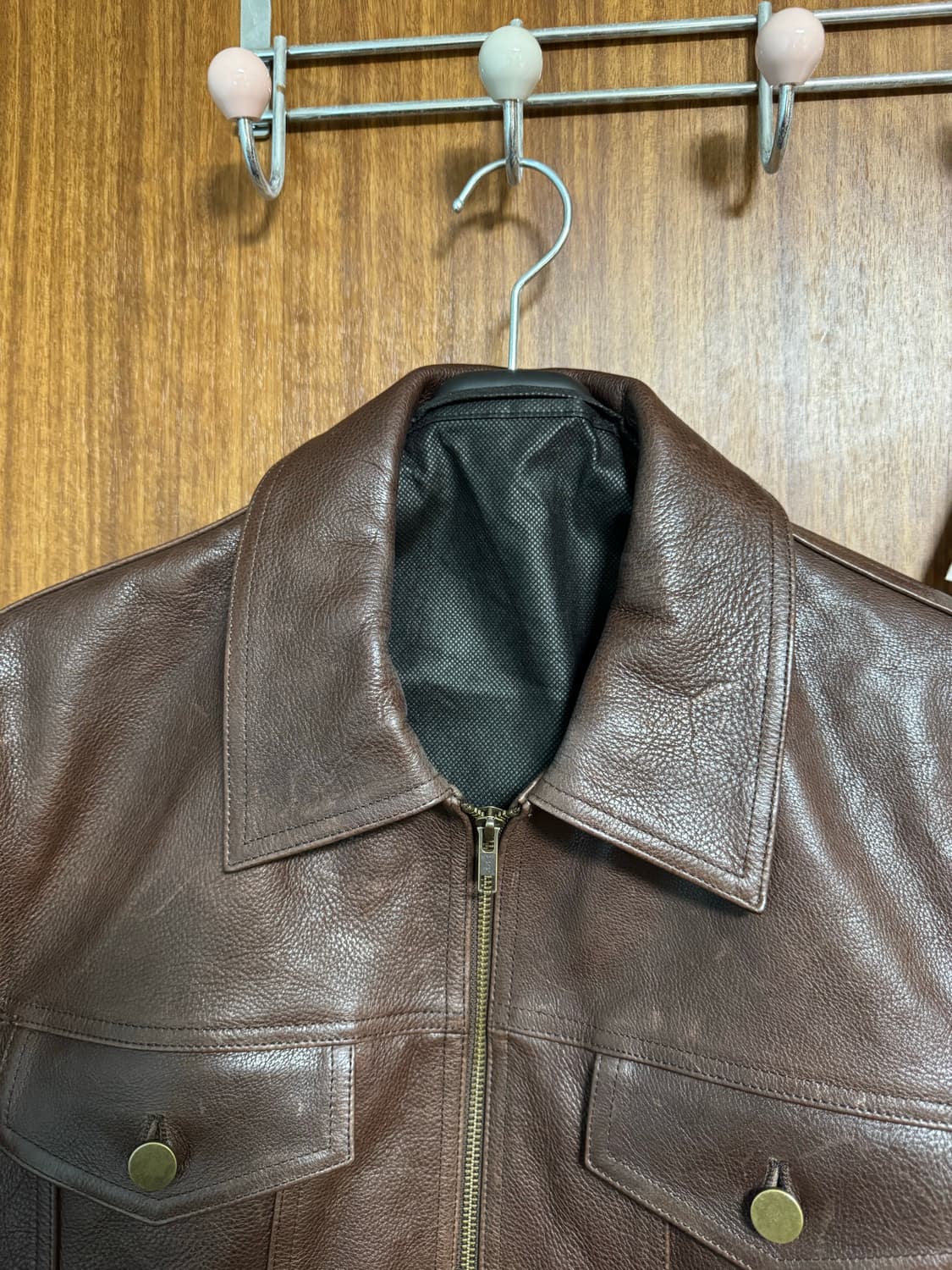 노이어 앤틱 카우레더 트러커 48 상품이미지5