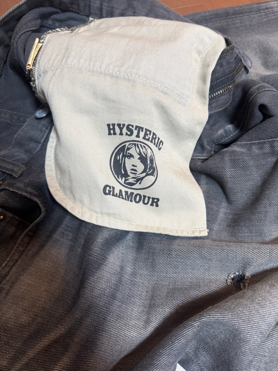 히스테릭글래머 블랙데님 501 상품이미지6