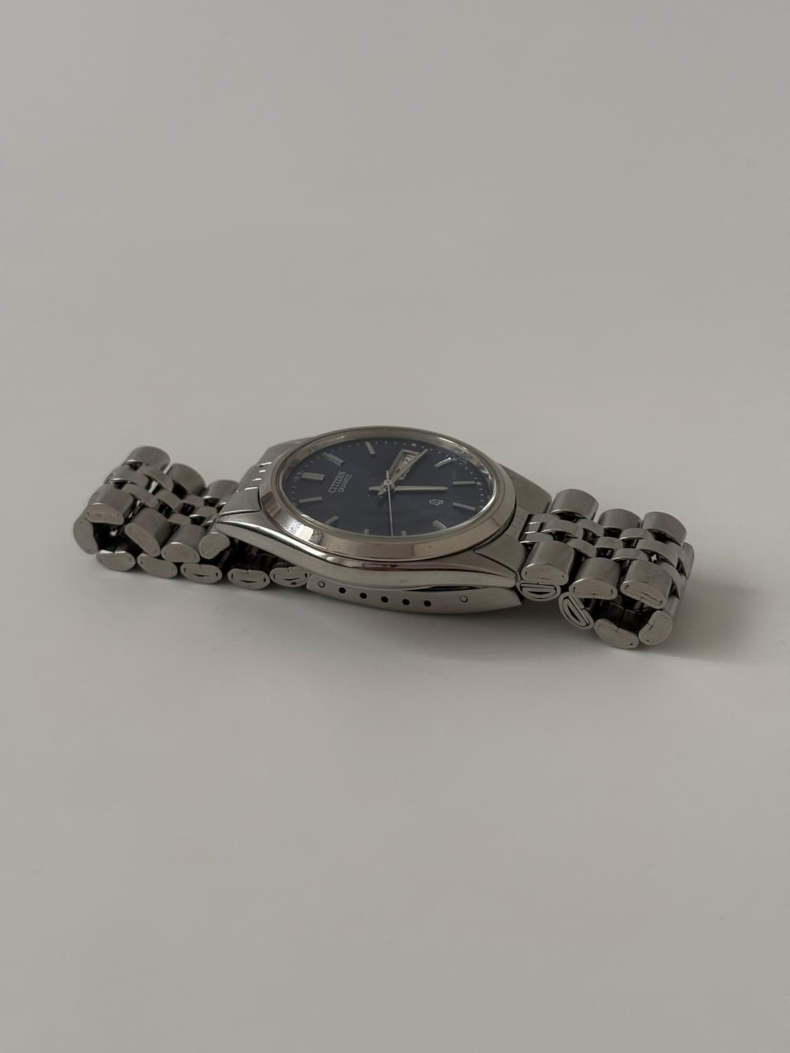 1980s CQ Purple Dial Silver Quartz 상품이미지6