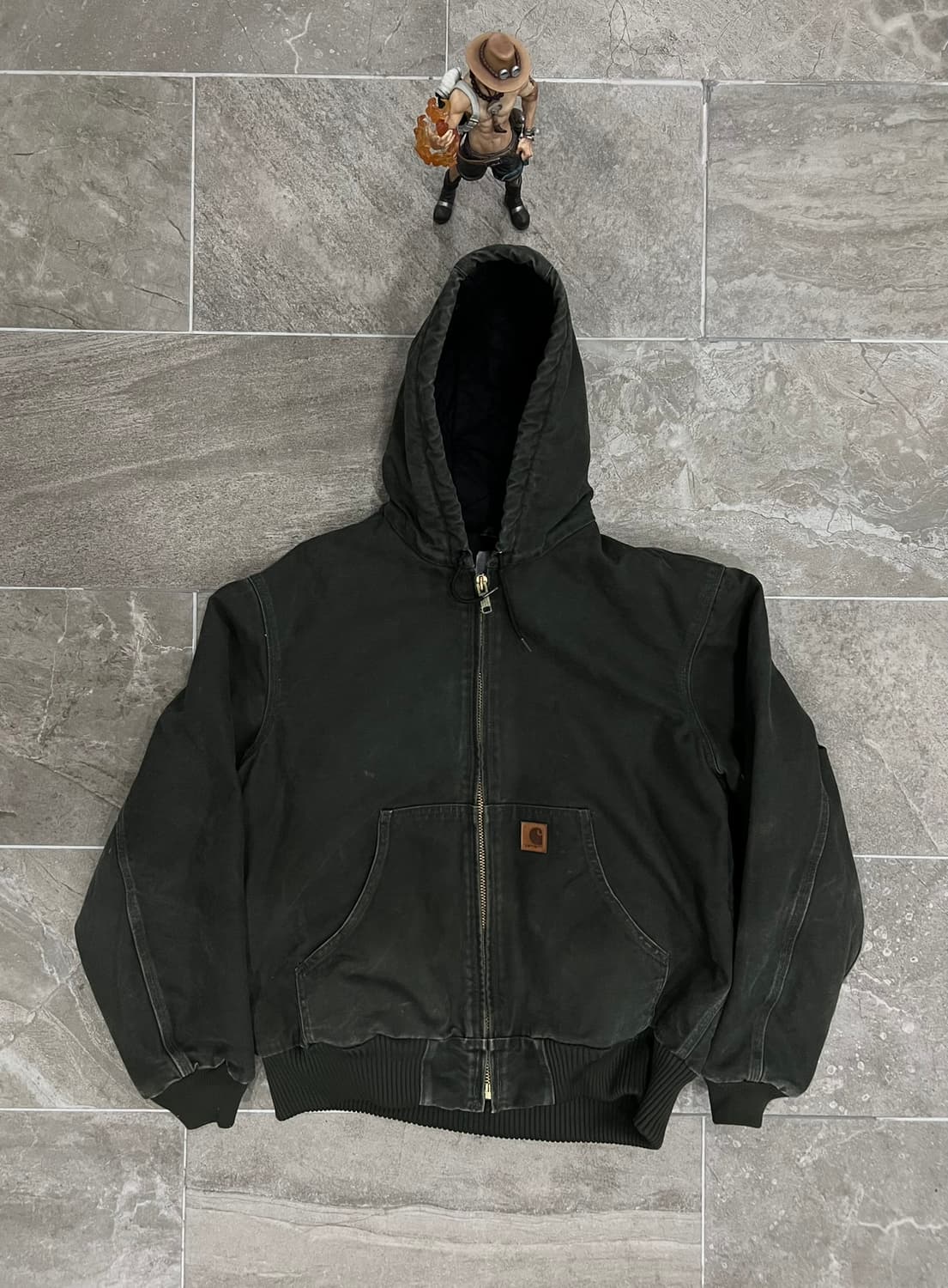 (L) 칼하트 후드 덕 액티브 자켓 J130 MOS 모스그린 상품이미지1