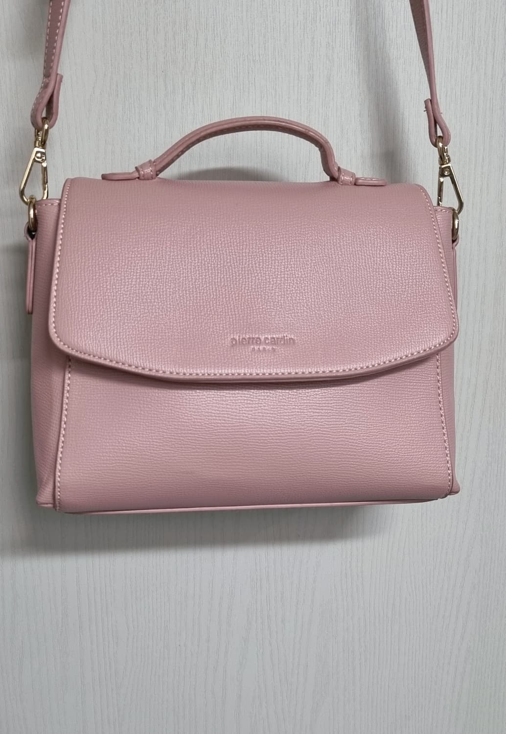 피에르가르뎅 핑크 크로스 토트백 상품이미지3