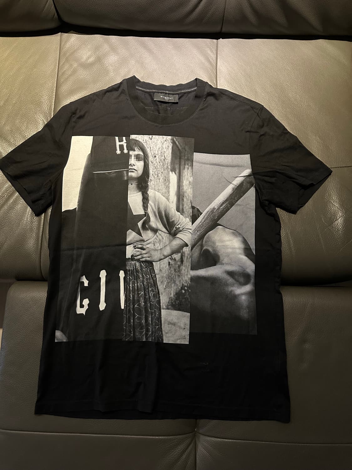 Givenchy 블랙 프린트 티셔츠 L 상품이미지1