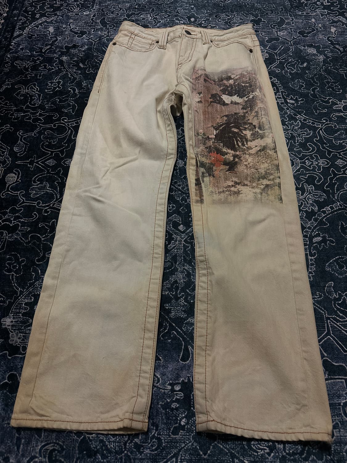 오리엔탈 패치 데님 상품이미지1