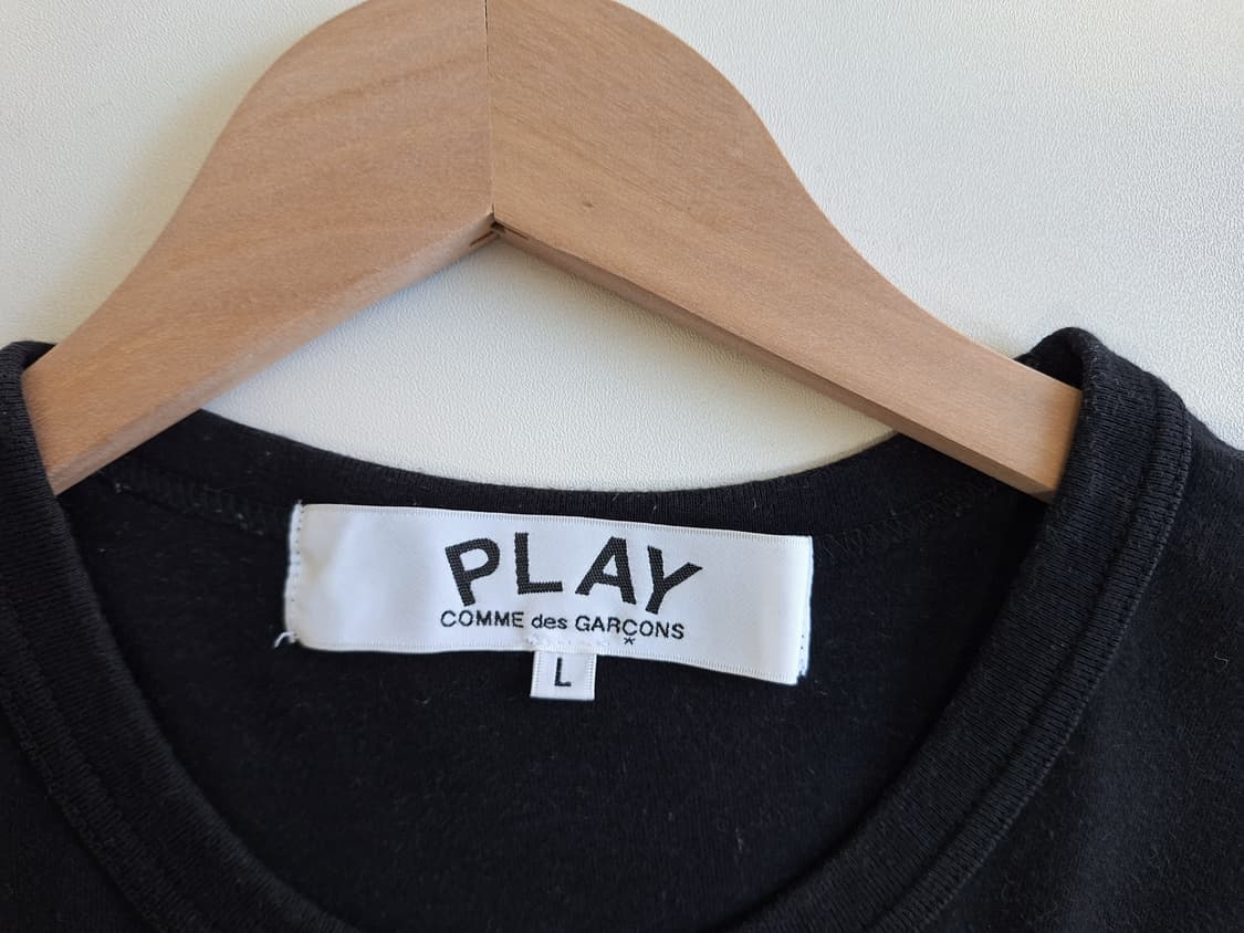 꼼데가르송 블랙와펜 반팔티셔츠 상품이미지3