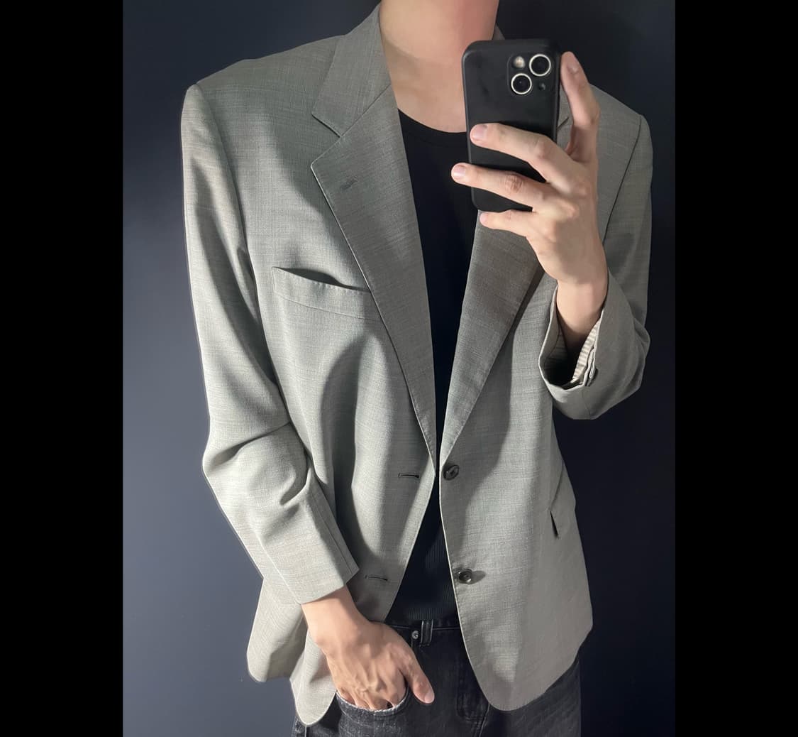 UKIKO HANAI 울 블레이저 상품이미지1