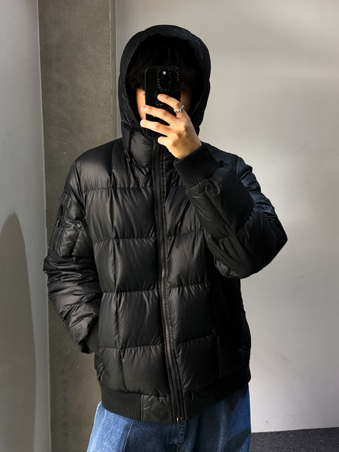 나이키 2010‘s 스우시 코프코어 패널 다운 자켓 상품이미지2