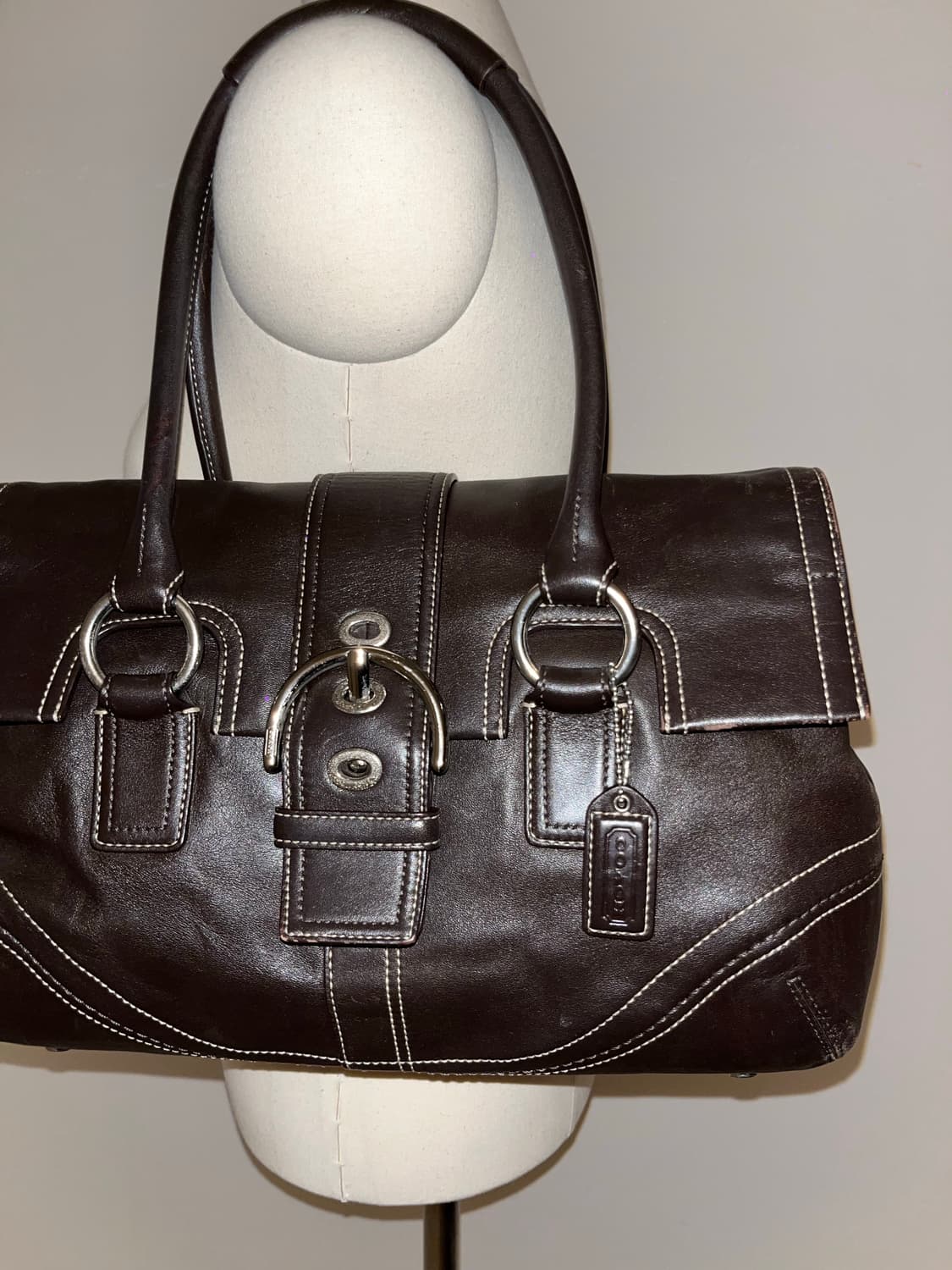 📦 2000y2k Old Coach Brown bag 상품이미지6