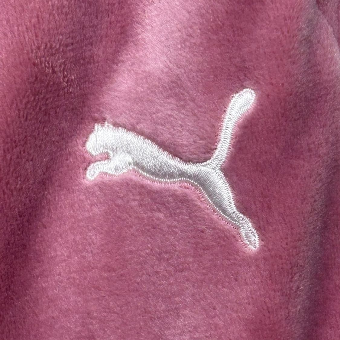 퓨마 바디웨어 벨벳 여성 벨로아 트레이닝 팬츠 핑크 100 L 상품이미지2